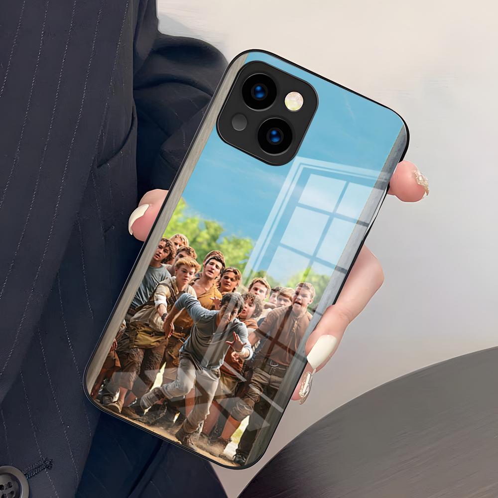 Чехол для телефона по фильму «Бегущий в лабиринте» для iPhone 17 Pro Max 15 Pro 16 14 Plus 12 13 Mini 11 Pro Ударопрочный стеклянный чехол