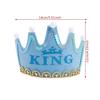 New Prince Princess Party Supplies LED Light Birthday Hat Crown Hair Band