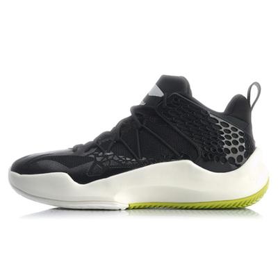 Li Ning Sonic 8 Team Амортизирующие Скользкие Устойчивые к истиранию Средние Баскетбольные кроссовки Мужские Черные ABPQ011-2
