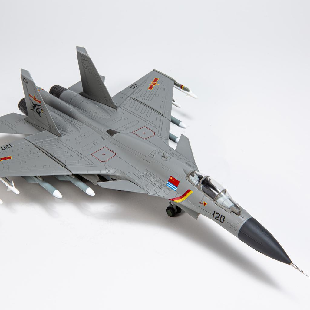 J15 1/72 Модель самолета из металлического сплава(включая базу)Размещение дома, коллекционирование и украшение Креативный подарок