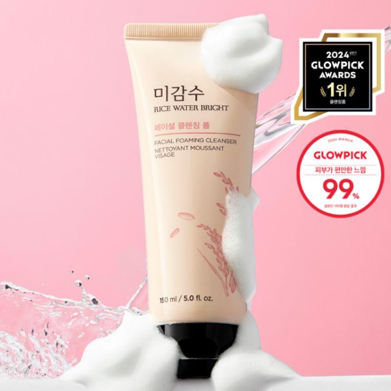 The Face Shop Очищающая пенка для лица Rice Water Bright 150мл (3-Pack)