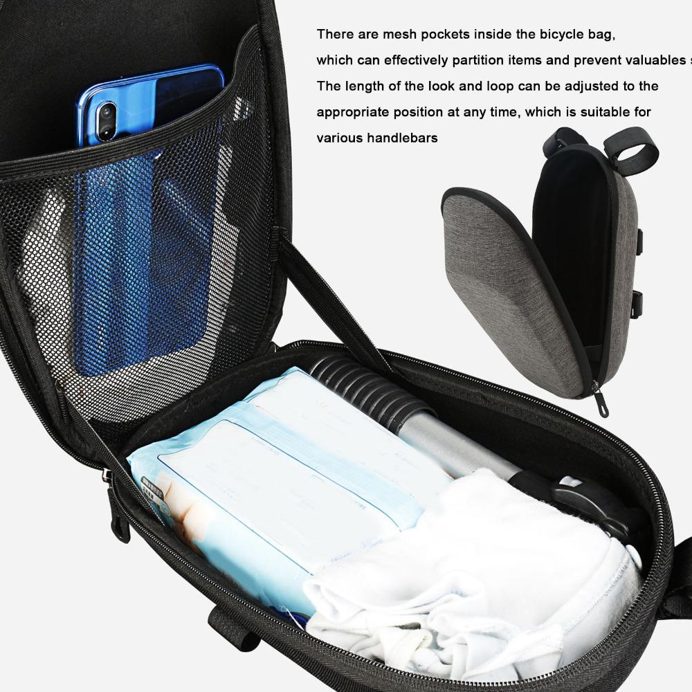 EVA Hard Shell Electric Scooter Bag Waterproof Electric Scooter Front Storage Bag Electric Scooter