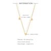 S925 Sterling Silver Daily Wear Wind Four Cornered Star Opal Tassel Versatile Necklace Clavicle Chain