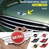 Metal Car Front Hood Rear Trunk Emblem Badge Sticker for BMW Mini Cooper S F55 F56 F57 R55 R56 R60 Replacement Logo Accessories mkhr65