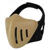 glory knight breathable steel mesh tactical half‑face mask protective gear for outdoor cs wargame cycling activity