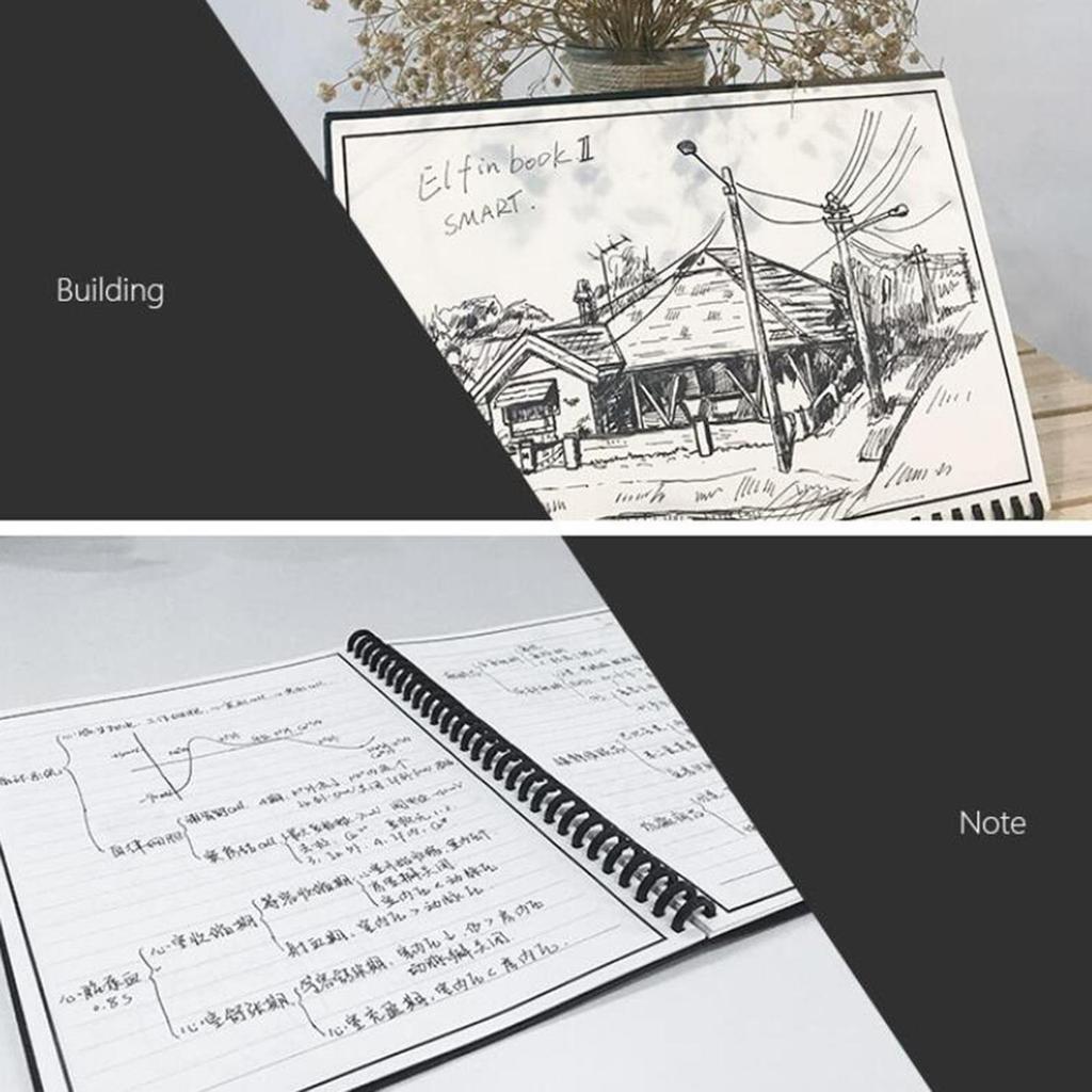 Умный многоразовый блокнот с подкладкой, стираемый ручкой, блокнот для записей, школьный журнал для рисования