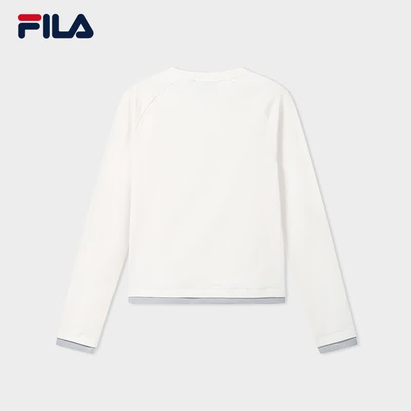 FILA Women's Slim-Fit Knit Long Sleeve Top