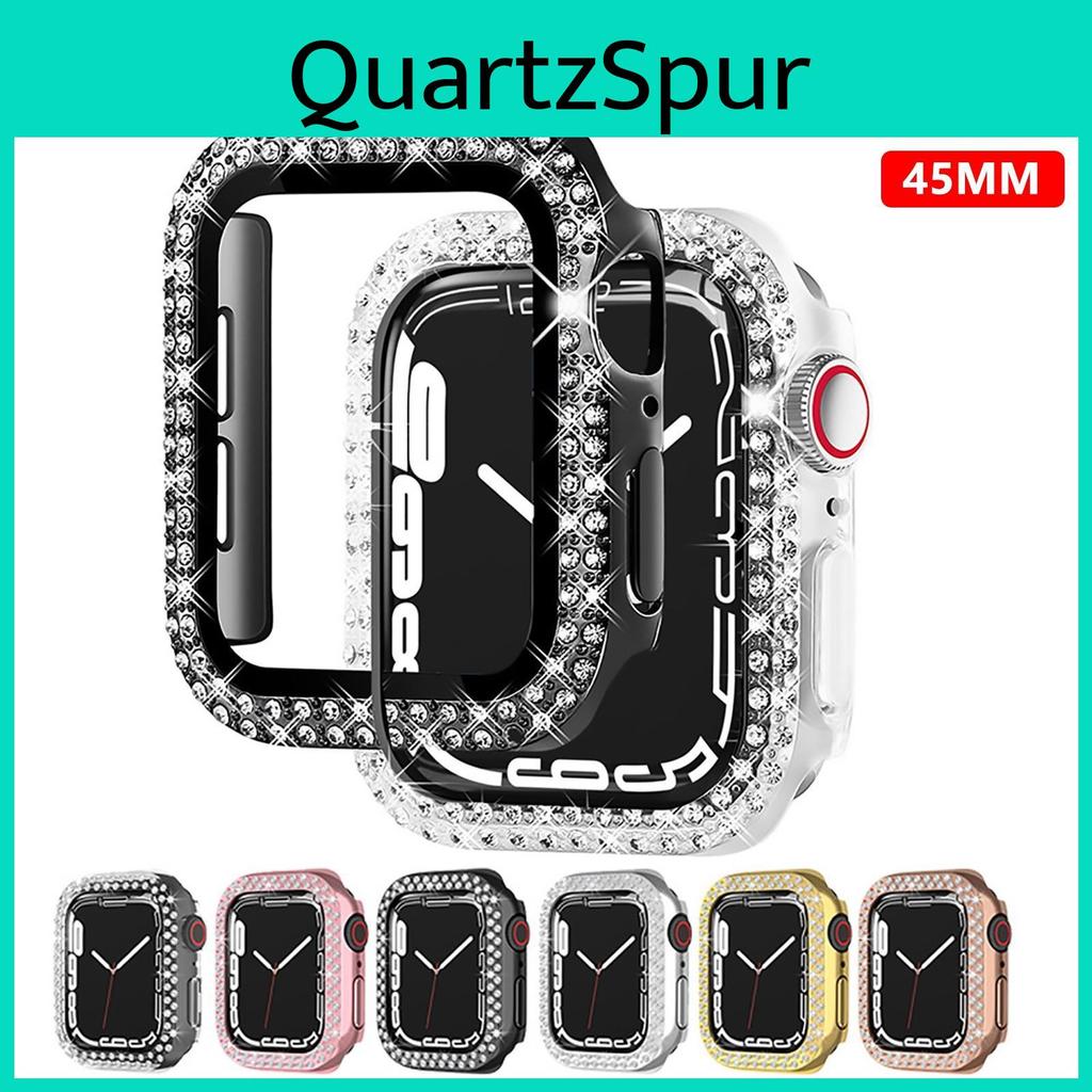 Защитная крышка с отверстиями для корпуса, бампер для корпуса для Apple Watch Series 7 45 мм, аксессуар