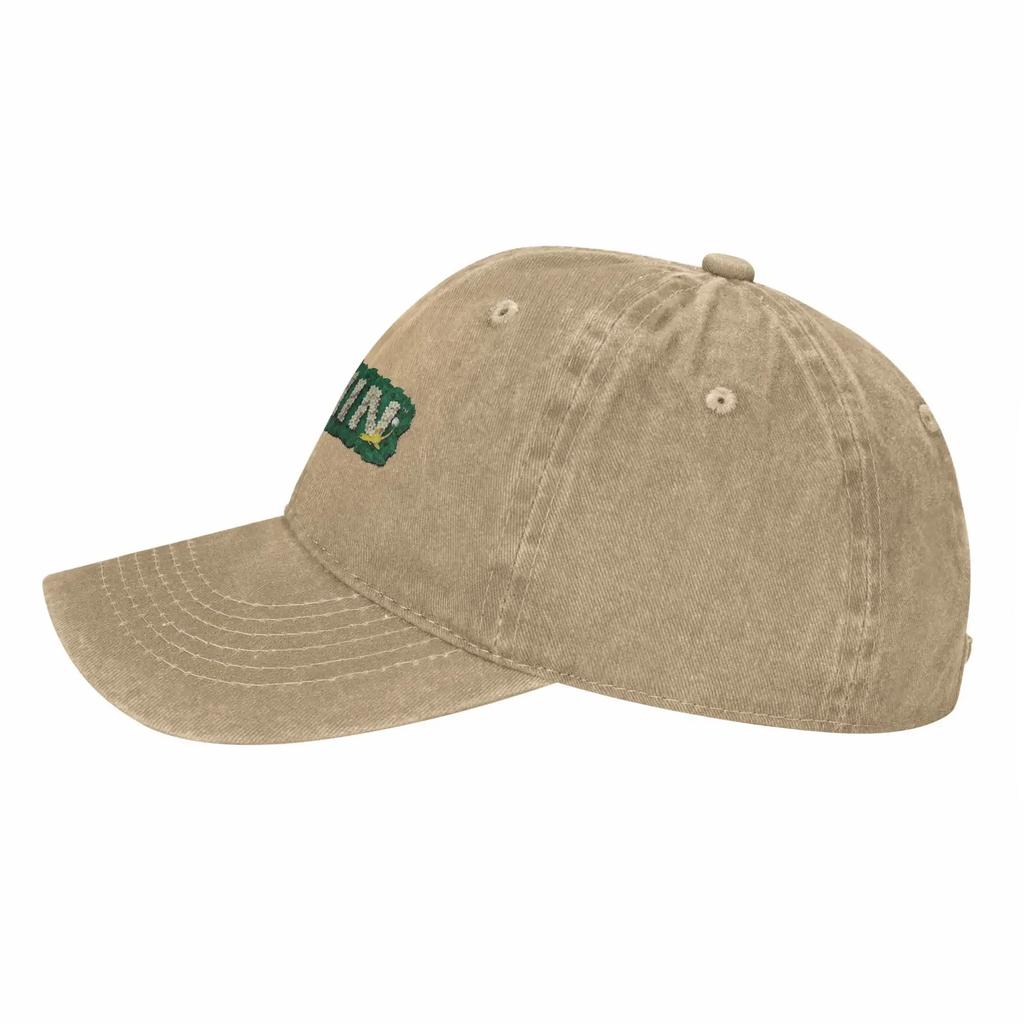Pikmin Logo Washed Baseball Cap Fitted Retro Sun Trucker Hat Summer Women Men Tennis Skate Snapback Cap