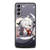 Милый Genshin impact xiao Для Samsung Galaxy S22 Ultra S20 S21 FE 5G S10 S9 Plus S10E S8 Чехол для телефона Note 10 Lite 20 Черная крышка