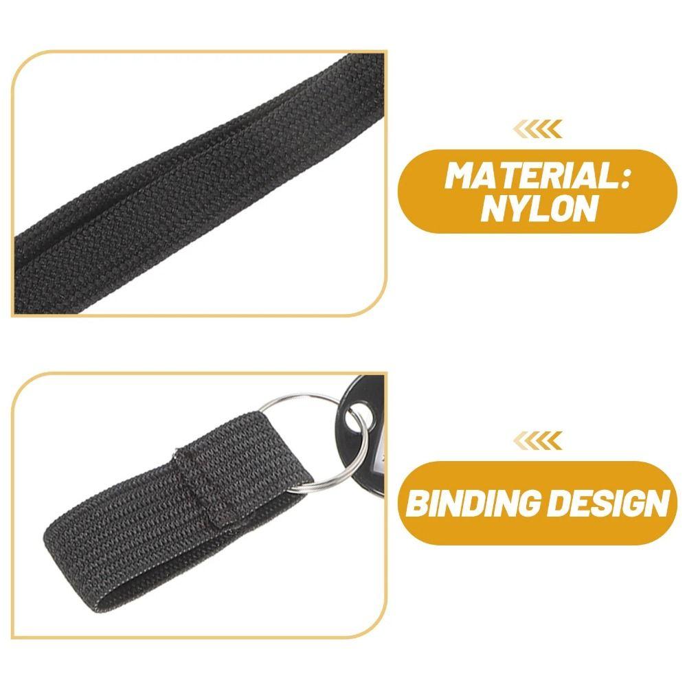 Anti-lost Walking Stick Anti-lost Lanyard Identity Nameplate Walking Cane Hand Strap  Elderly Cane