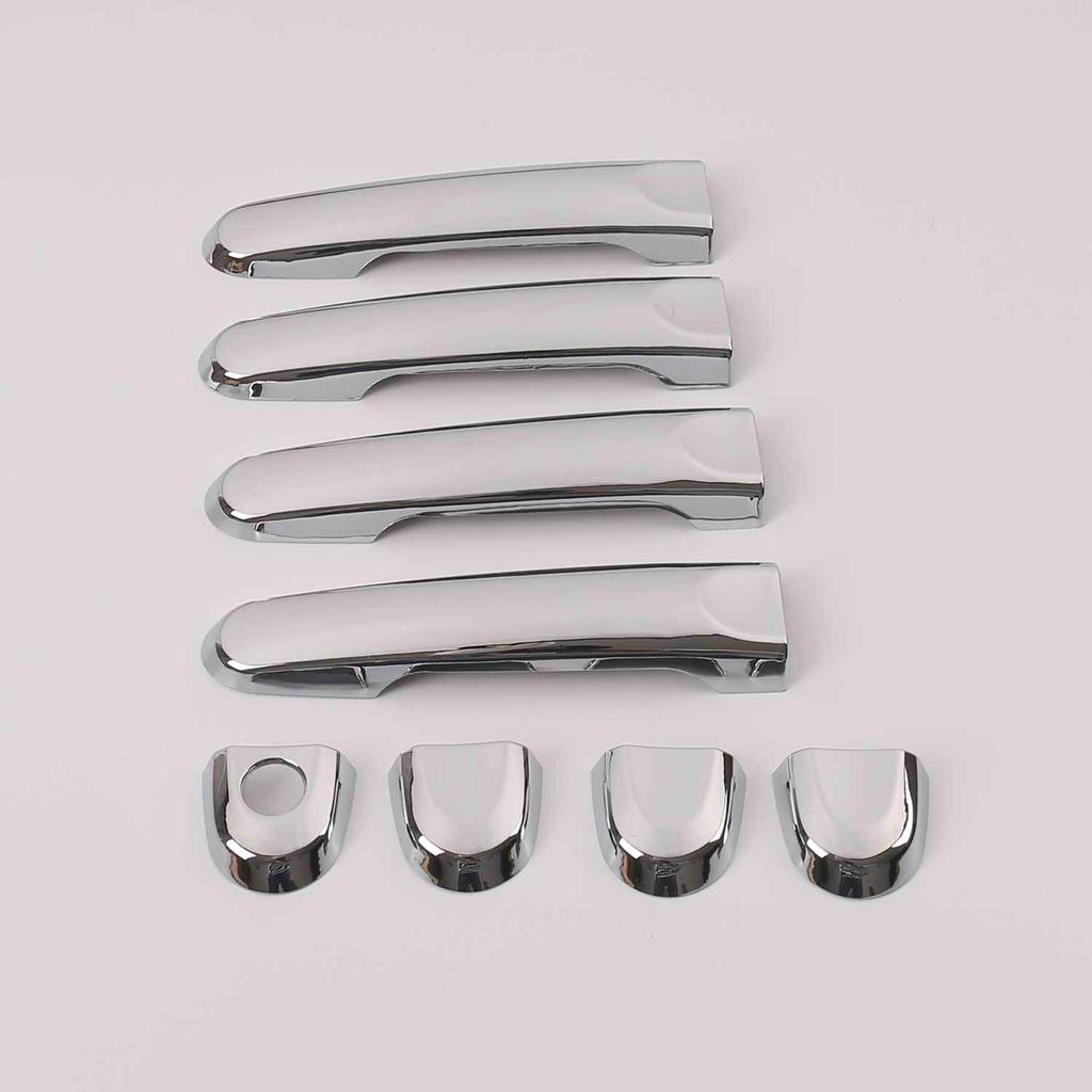 Для Nissan March Micra K13 2010 2011 2012 2013 2014 2015 ABS Глянцевый черный Накладка на ручку двери Наклейка Аксессуары для стайлинга автомобиля