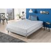 Mattress + Box Spring Set 160x200 Cm - 600 Pocket Springs - 5 Comfort Zones - 19 Cm - Firm - DEKO DREAM Springmax