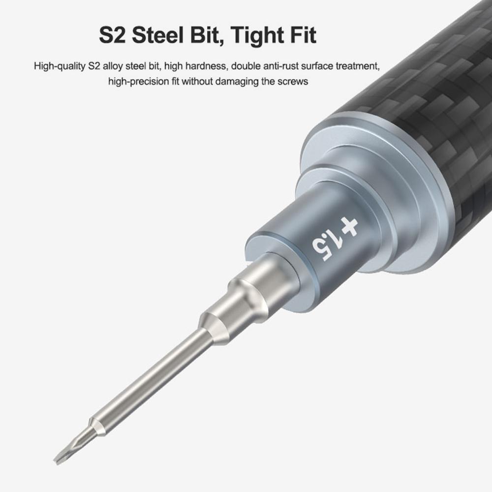 RL-729A 5Pcs/Set Magnetic Absorption Carbon Fiber Screwdriver Repair Tools