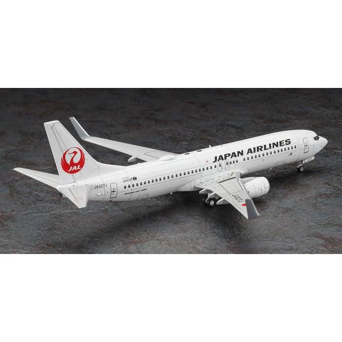 Hasegawa 1/200 Japan Airlines Boeing 737-800 (Tsurumaru Logo) Plastic Model 45 (Aircraft) Molded Color