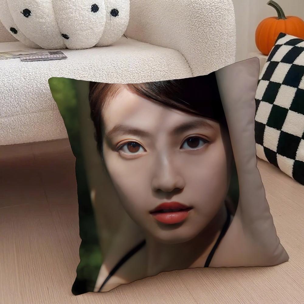 mMio Imada Cushion Cover Throw Pillow Cover Hidden Button Durable Polyester Chair Cushion