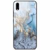 Case Tempered Glass Hard Clear Phone Case For Vivo Y91C Protector Shockproof Marble Fundas Coque