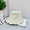 Маленькая кепка-панама из стираного хлопка для лица 25 летняя шляпа женская новая летняя солнцезащитная шляпа от солнца шляпа-ведро
