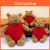Плюшевая игрушка мишка с любящим сердцем, животное, мягкая кукла, детский подарок, украшения