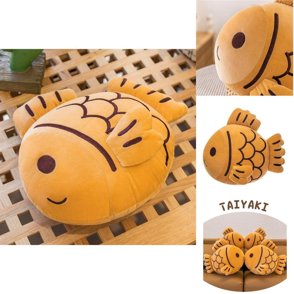 Креативная плюшевая игрушка-подушка в виде рыбы для детских подарков и украшения дома