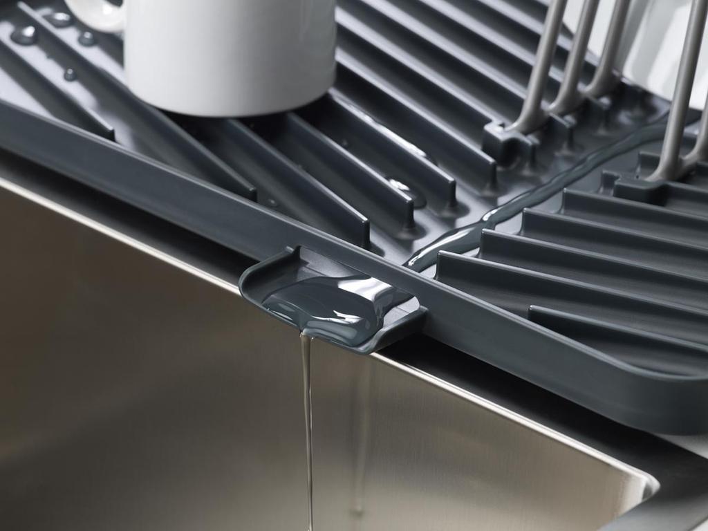 Joseph Joseph Flip-Up Dish Drainer Foldable Compact