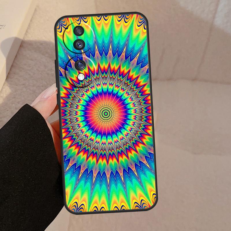 Vintage Ornament For Honor 90 70 50 Lite Magic 5 Pro 8X 9X Phone Case For Honor X8a X9a X7a X6a X9 X7 X8 X9b