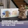 Ugears Merry-Go-Round Wooden Puzzle, Crafts & Models, No Glue or Tools Required, for Adults, Intermediate Level