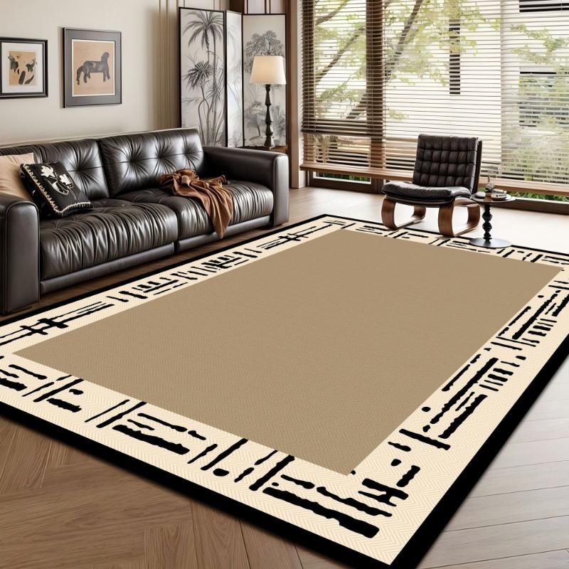 Скандинавский Простой Геометрический Кристальный Бархат Большой Ковер Коврик для Гостиной Семейный Диван Балкон Коридор Нескользящие Декоративные Ковры