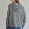 Maxza Hooded T shirT Loose fiT sTripe zf08qT002na