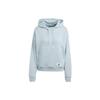 Solid Color Sports Casual Hoodie Women Hoodies Blue IU3175
