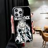 Синий чехол-бампер L-Lock Nagi Seishiro Ударопрочный чехол для телефона для iPhone 17 Air 16 16E 15 Pro Max 14 Plus 13 Mini 12 Задняя крышка Противоударный Fund