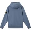STONE ISLAND Толстовка мужская с капюшоном на молнии с логотипом на рукаве, узором, цвет лазурно-голубой K1S1561000-42S0051-V0024