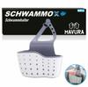 SCHWAMMOX Sponge Holder Kitchen Sink Organizer Sponge Holder Shelf