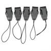 Worker Tag Black Phone Straps Lanyard Buckle Detachable Buckle Plastic Buckle Mobile Phone Buckle