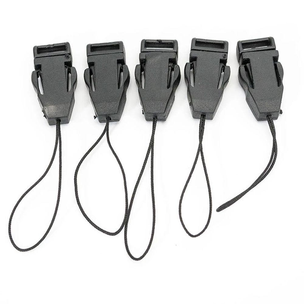 Worker Tag Black Phone Straps Lanyard Buckle Detachable Buckle Plastic Buckle Mobile Phone Buckle