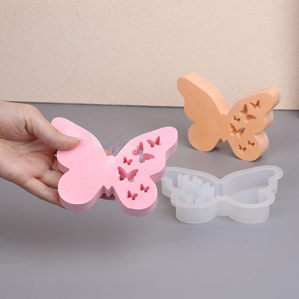 3D Butterfly Silicone Mold Silicone Material Craft Making Mold Creative DIY Clay Mold  Craft Making