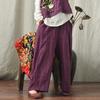 Летние ретро однотонные широкие брюки с карманами и эластичным поясом для женщин, брюки длиной до щиколотки