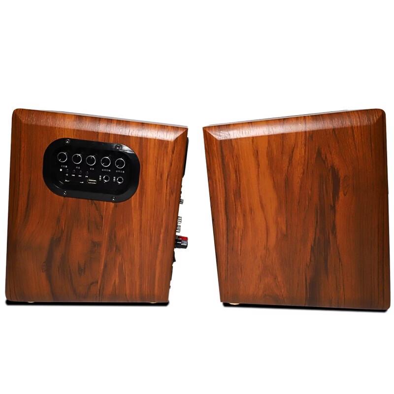 Gmtd CL02 HIFI Bluetooth 2.0 Деревянные полочные колонки Штепсель CN (адаптер в комплекте)