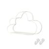 Cloud Shape Wall Shelf Rack Storage Organizer Hanging Decorative Home Decorations