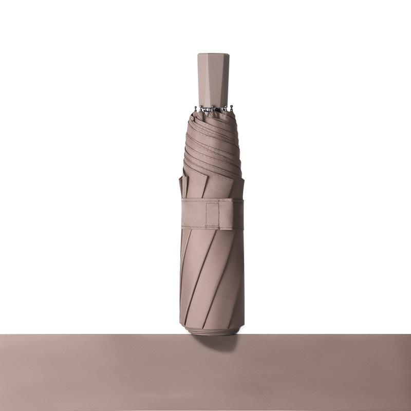 8 Ribs Mini Rain Umbrella Anti UV Sun Umbrella Rain Windproof Light Folding Portable Umbrellas for Women Men Children