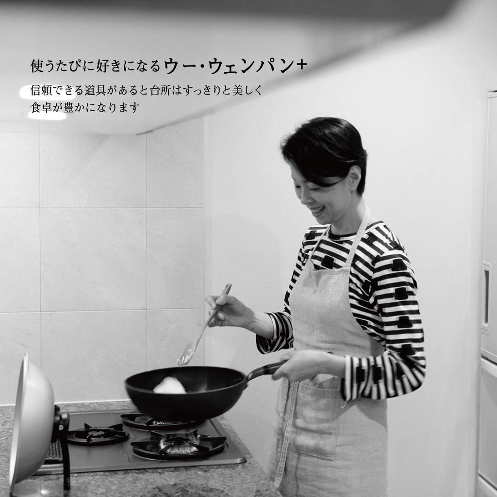 Hokuriku Aluminum Lightweight Wok Wu Wen Pan, 28cm, Cam Night Gray, WPL28