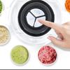 5 л Электрическая мясорубка и кухонный комбайн: Многофункциональная нержавеющая сталь, Идеально подходит для чеснока, чили и бытового использования