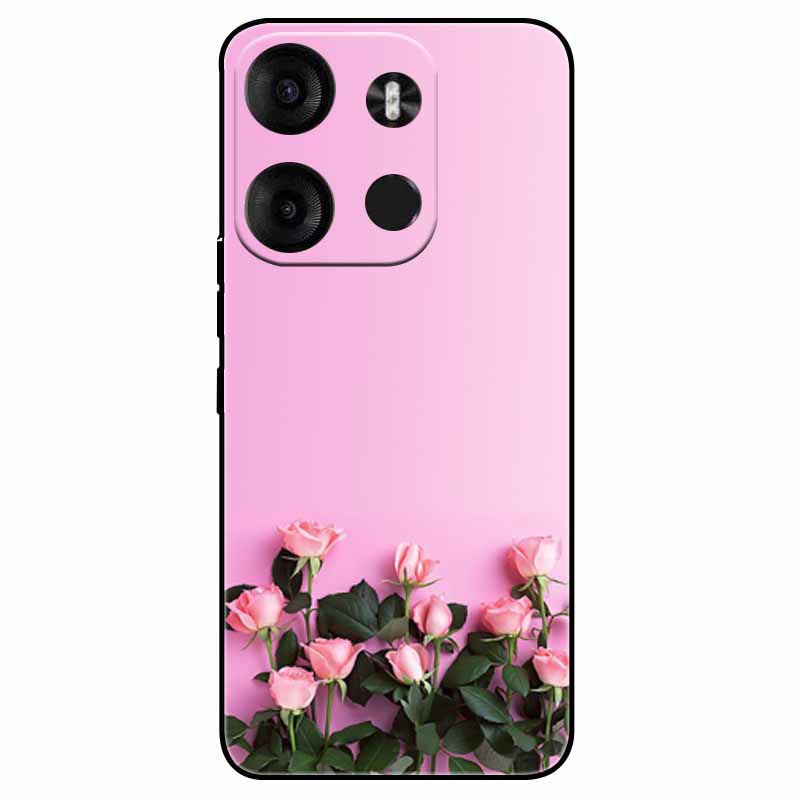 Чехол для Tecno Spark Go 2023 ТПУ Модный Милый Силиконовый Задний Чехол Для Tecno Pop 7 Pro BF7 Funda Ударопрочный Pop7pro 7Pro Capa