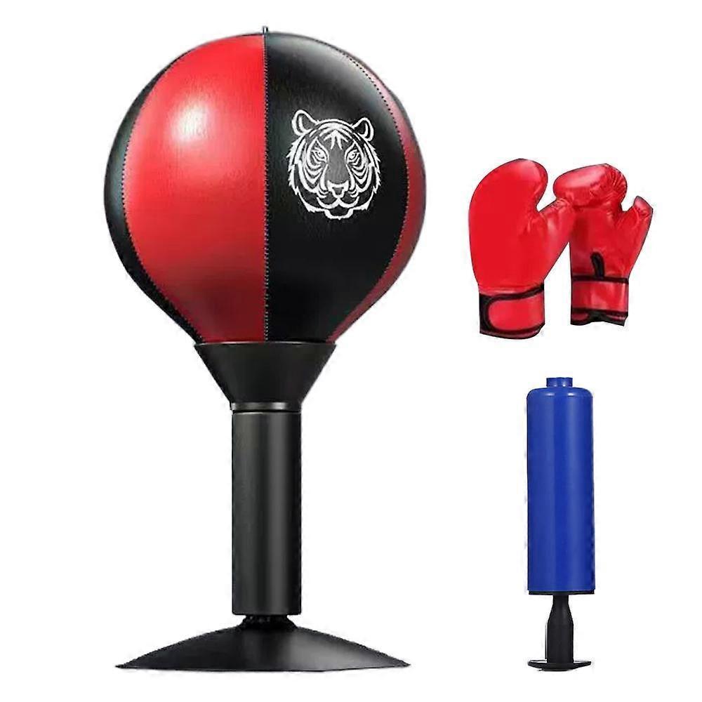 Boxing Speed Ball Desktop Suction Cup Decompression Ball Children Adult Decompression Artifact Practice Ball Reaction Target Training Equipment