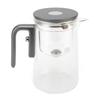 Чайник 800 мл Разделение воды Пресс-контроль Прозрачный вид Съемный стеклянный чайник для дома ресторана