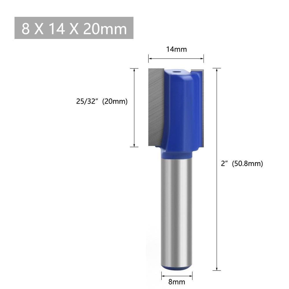 Фреза Фреза Фреза с хвостовиком 8 мм Фреза с двойной канавкой