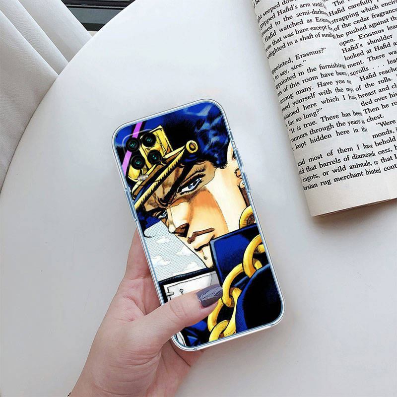 JO33 JoJos Bizarre Adventure Чехол для телефона для Motorola E22S E7 G6 G7 G8 G9 Plus Power Play G10 G20 G04 E30 E40 E22 E20 E13 G22 G23 G Stylus Play