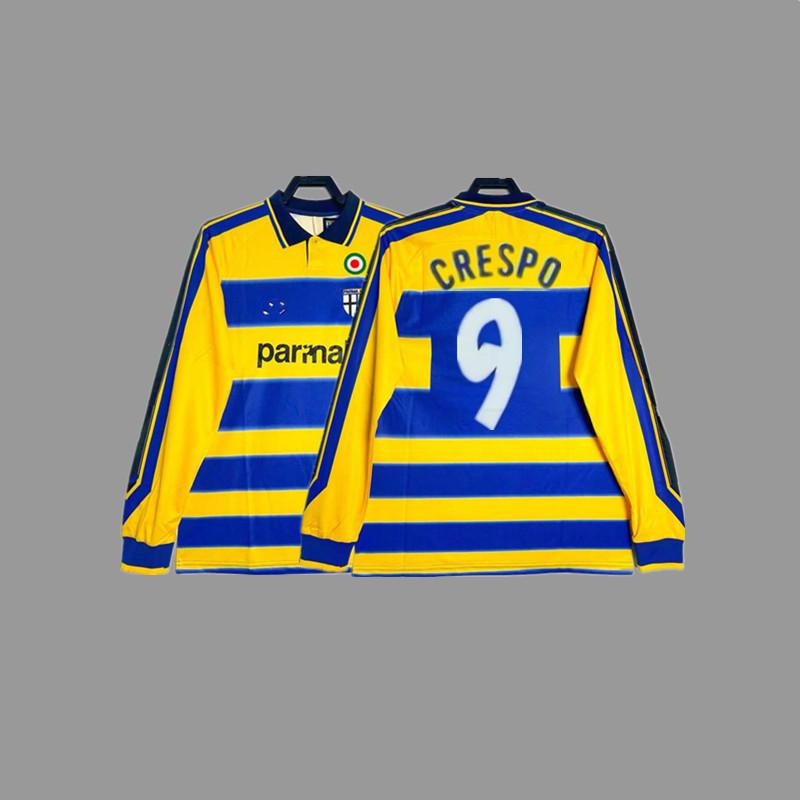Parma retro jersey football jersey classic nostalgic Zola Cannavaro Buffon Gilardino jersey
