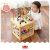 Bon Furniture Детская игрушка Подставка для игрушек с петлями Подставка для игрушек Музыкальный инструмент Головоломка в форме лабиринта Блок для сопоставления чисел