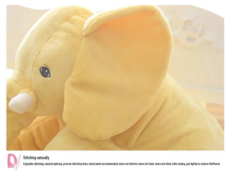 Плюшевая игрушка слон - Успокаивающая кукла-компаньон для сна для младенцев